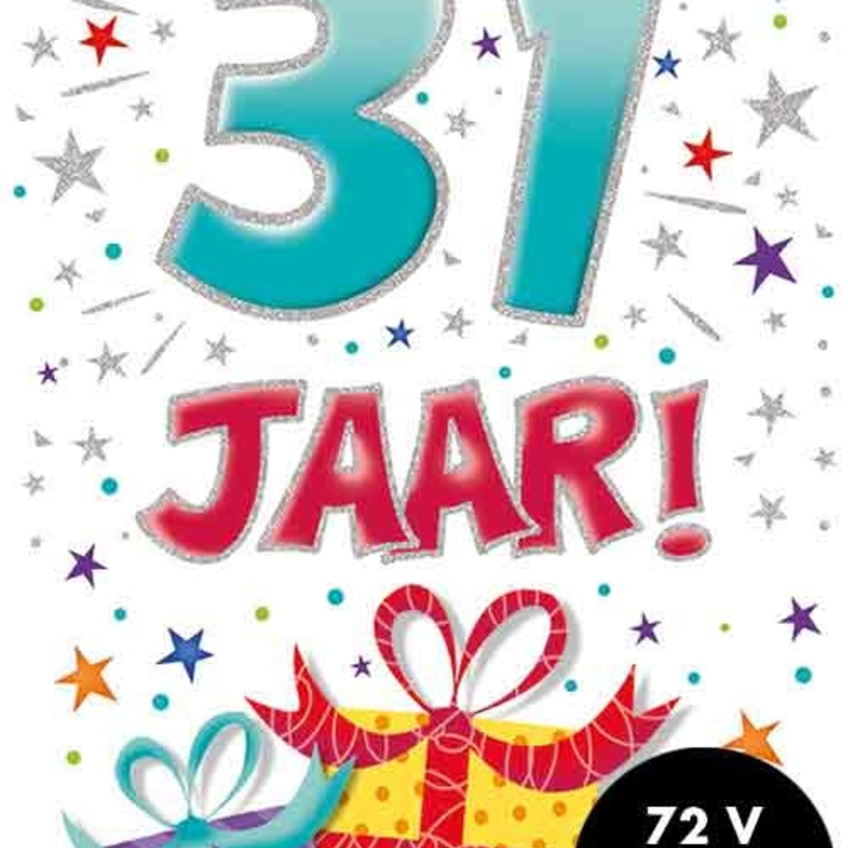 Party Planet Verjaardagskaart nr.  31
