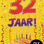Party Planet Verjaardagskaart nr.  32