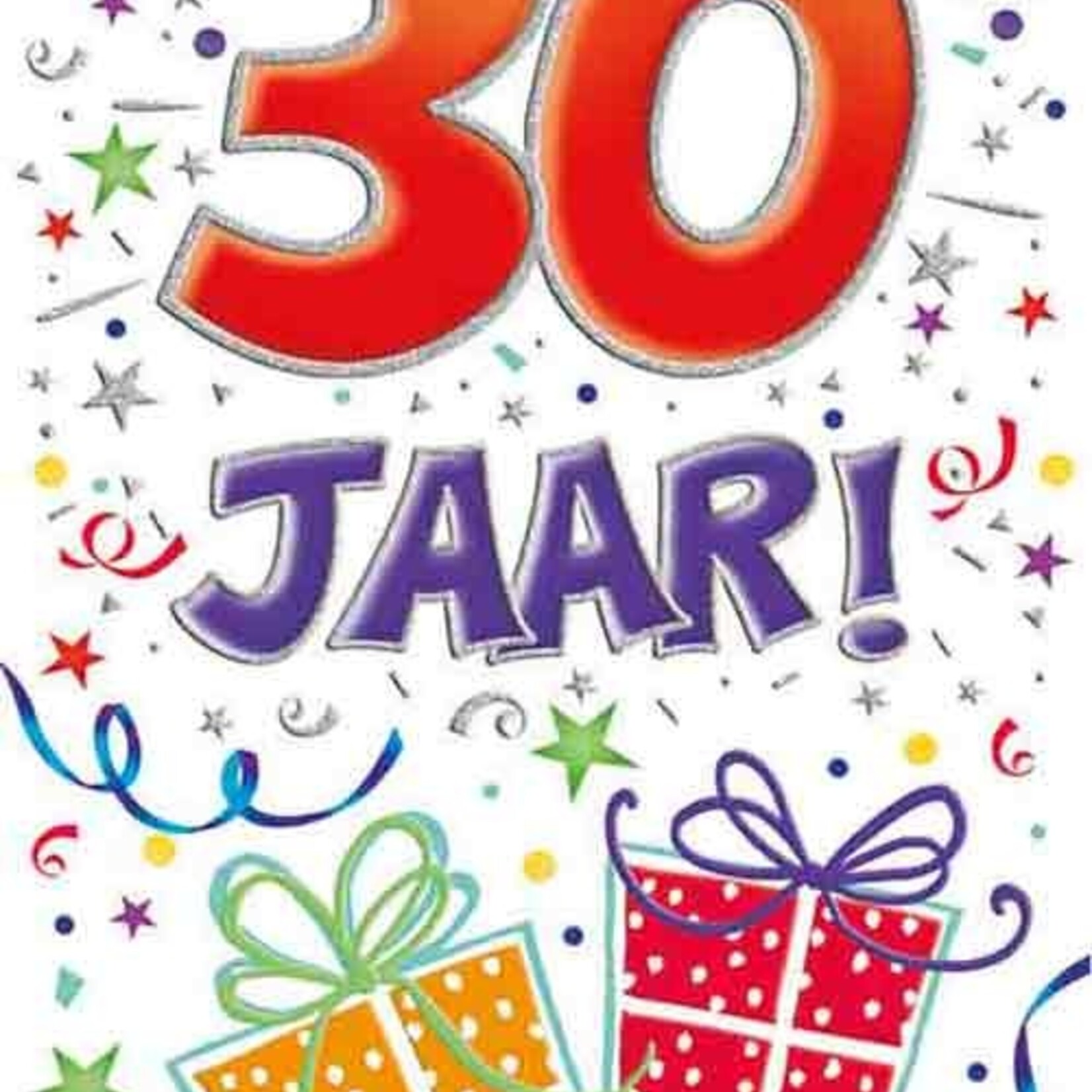 Party Planet Verjaardagskaart nr.  30Verjaardagskaart nr.  30  - Copy
