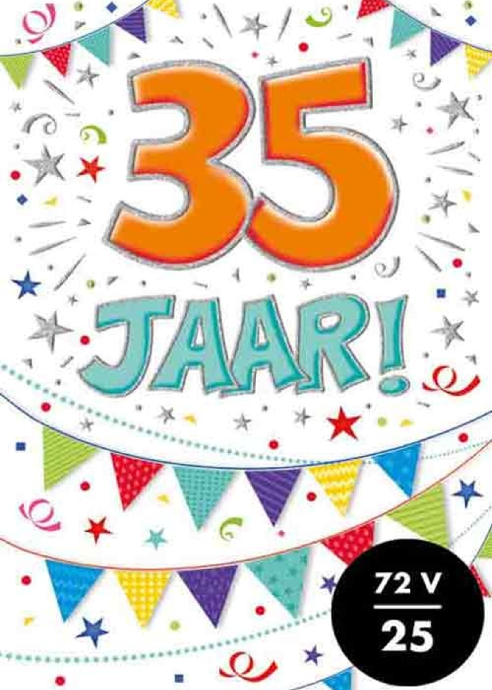 Party Planet Verjaardagskaart nr.  35