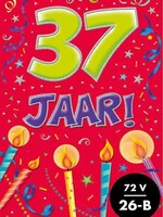 Party Planet Verjaardagskaart nr.  37