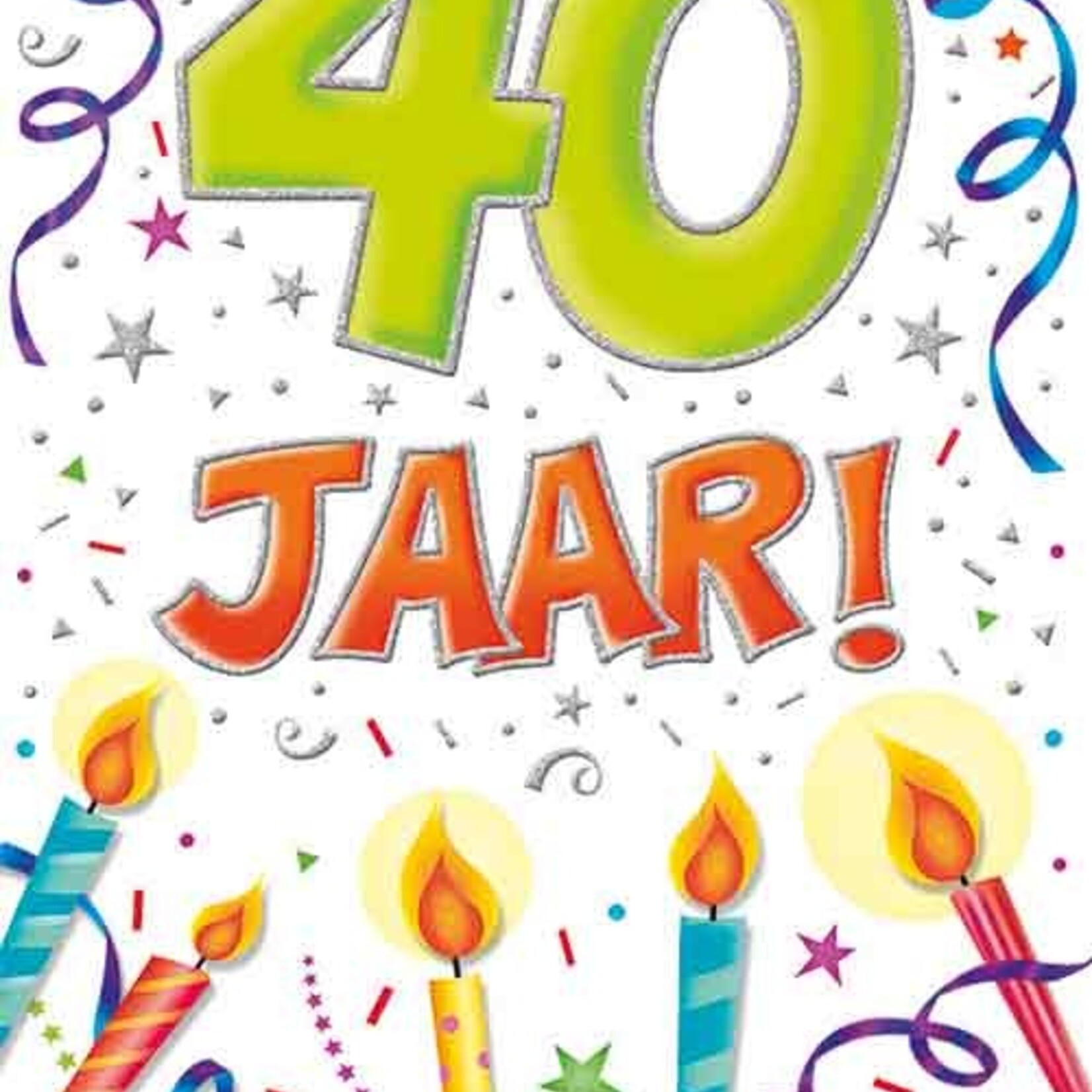 Party Planet Verjaardagskaart nr.  40