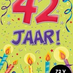 Party Planet Verjaardagskaart nr.  42