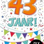 Party Planet Verjaardagskaart nr.  43