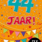 Party Planet Verjaardagskaart nr.  44