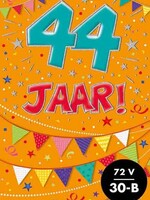 Party Planet Verjaardagskaart nr.  44