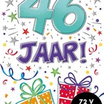Party Planet Verjaardagskaart nr.  46