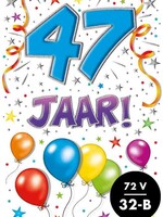 Party Planet Verjaardagskaart nr.  47
