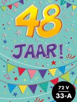 Party Planet Verjaardagskaart nr.  48