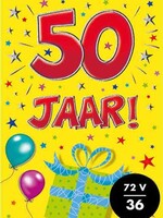 Party Planet Verjaardagskaart nr.  50