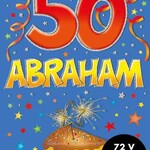 Party Planet Verjaardagskaart nr.   Abraham 50