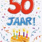 Party Planet Verjaardagskaart nr. 50