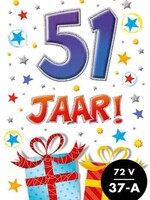 Party Planet Verjaardagskaart nr. 51