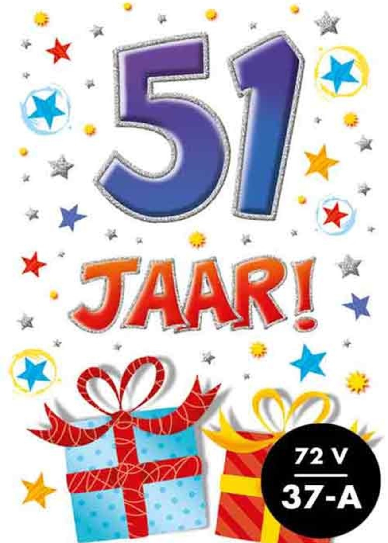 Party Planet Verjaardagskaart nr. 51