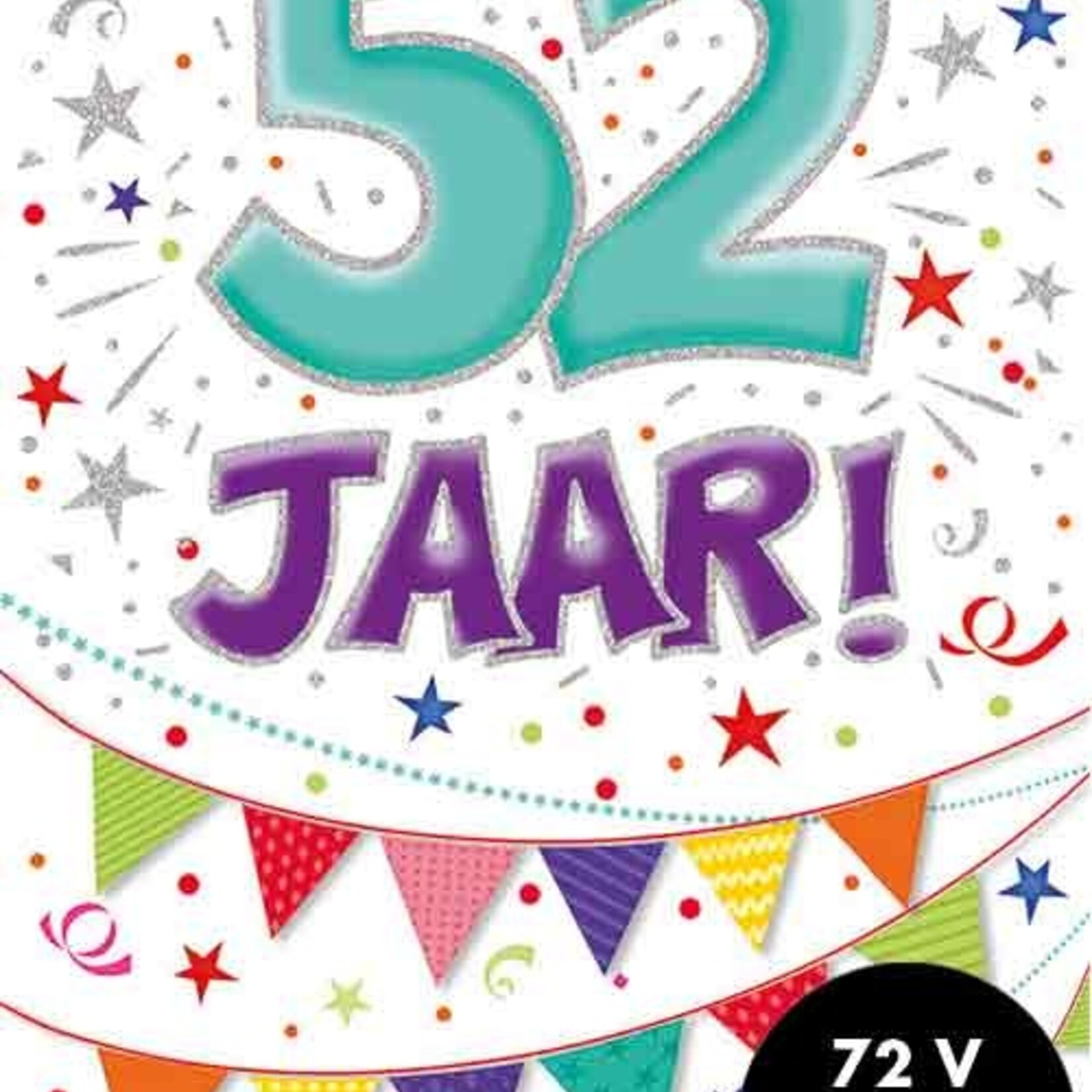 Party Planet Verjaardagskaart nr. 52