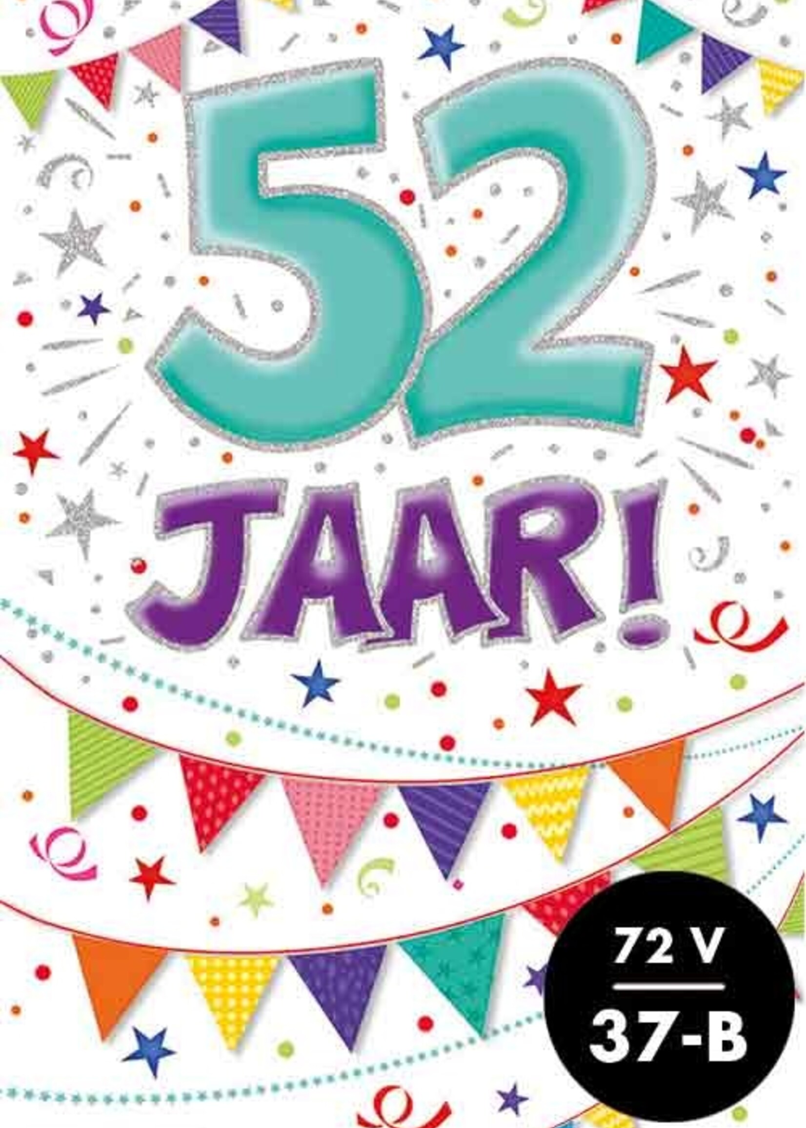 Party Planet Verjaardagskaart nr. 52