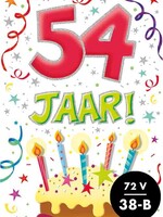 Party Planet Verjaardagskaart nr. 54