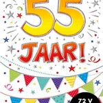 Party Planet Verjaardagskaart nr. 55