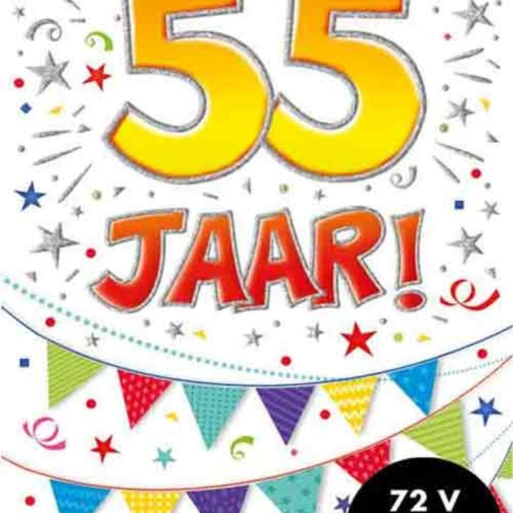 Party Planet Verjaardagskaart nr. 55
