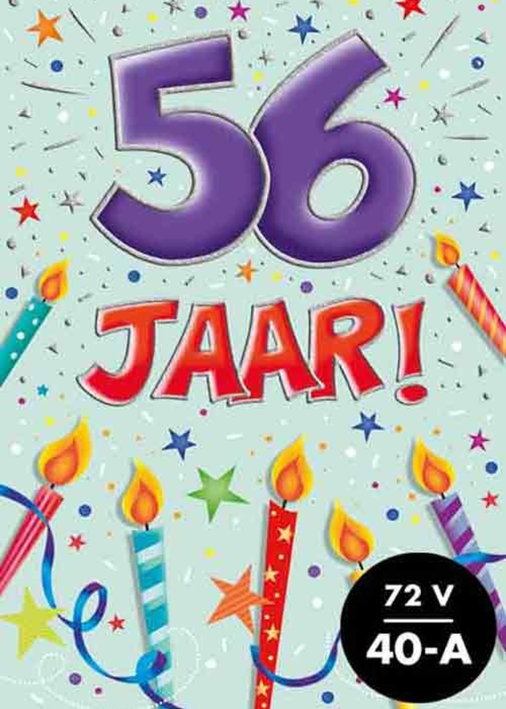 Party Planet Verjaardagskaart nr. 56