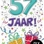Party Planet Verjaardagskaart nr. 57