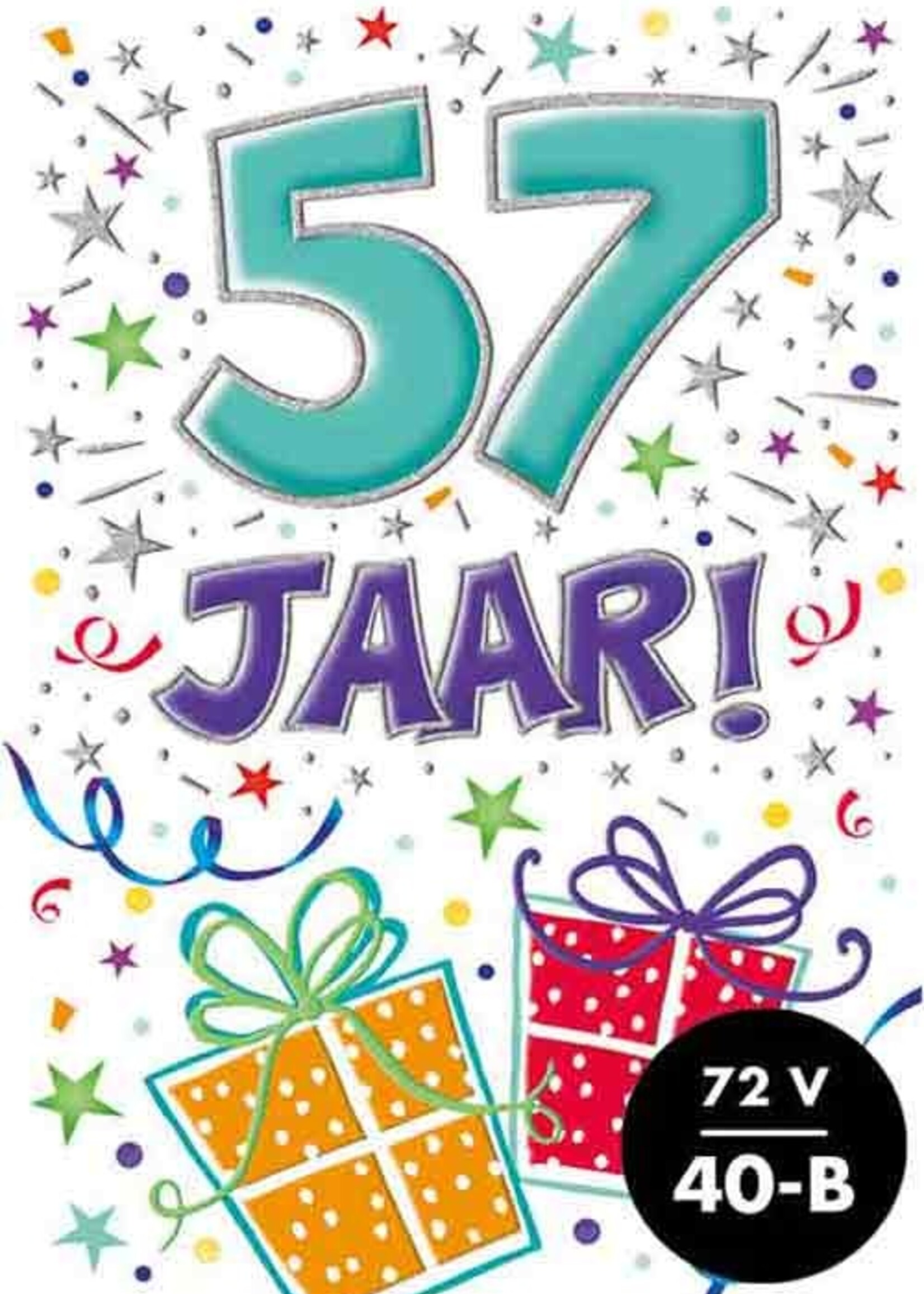 Party Planet Verjaardagskaart nr. 57
