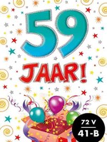 Party Planet Verjaardagskaart nr. 59