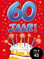 Party Planet Verjaardagskaart nr. 60