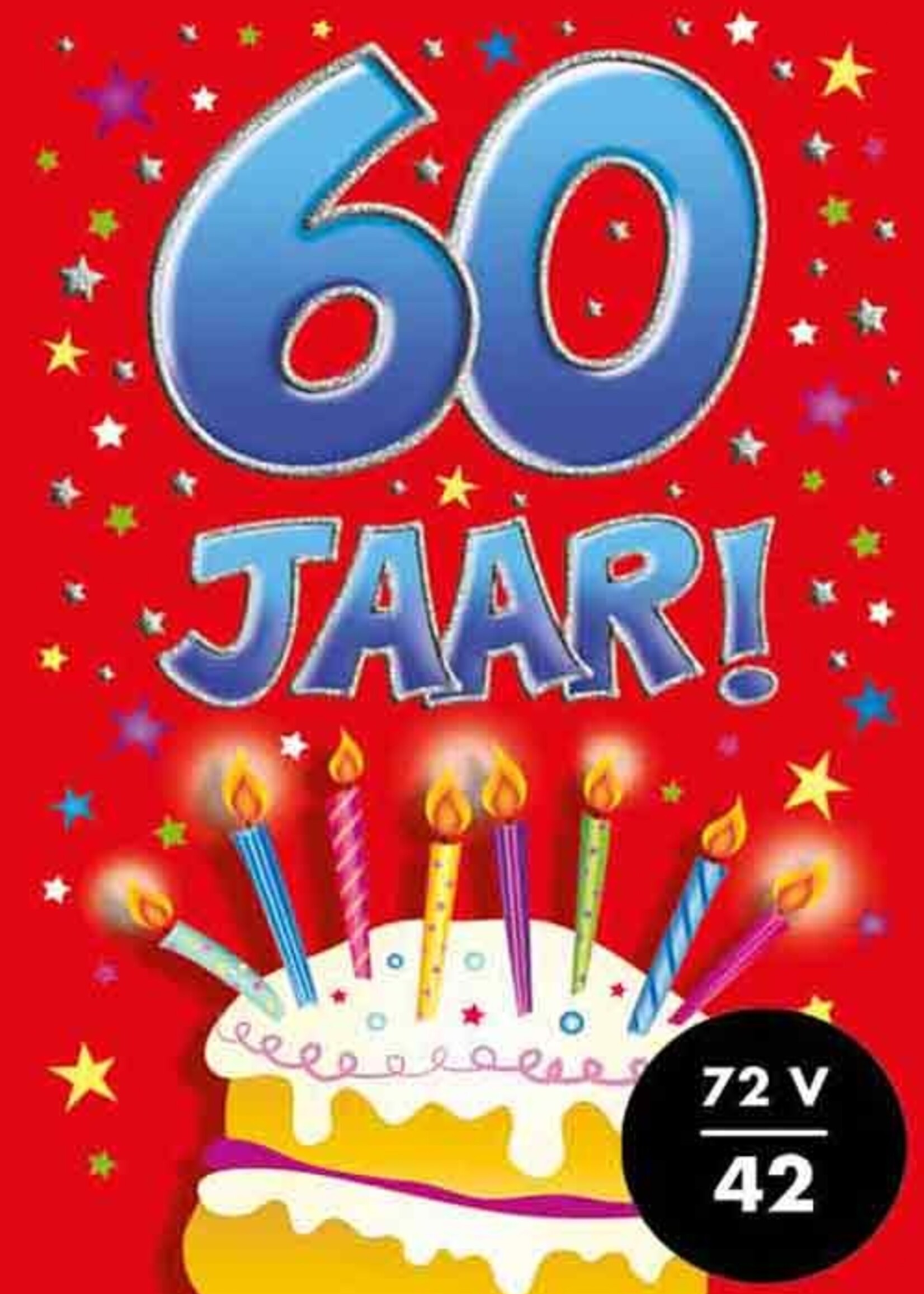 Party Planet Verjaardagskaart nr. 60