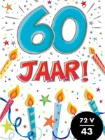 Party Planet Verjaardagskaart nr. 60