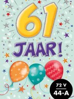 Party Planet Verjaardagskaart nr. 61