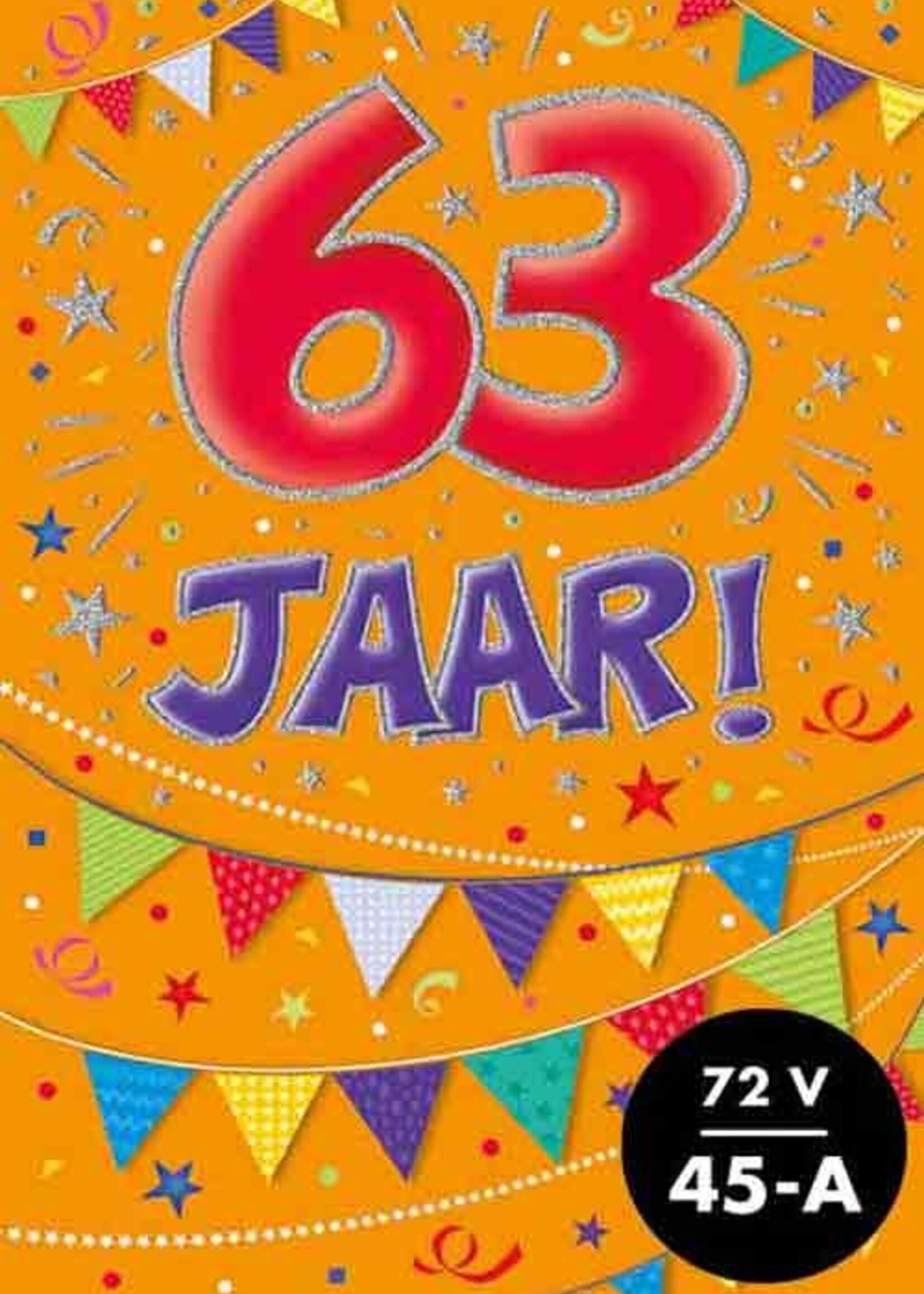 Party Planet Verjaardagskaart nr. 63