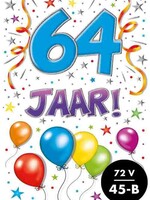 Party Planet Verjaardagskaart nr. 64