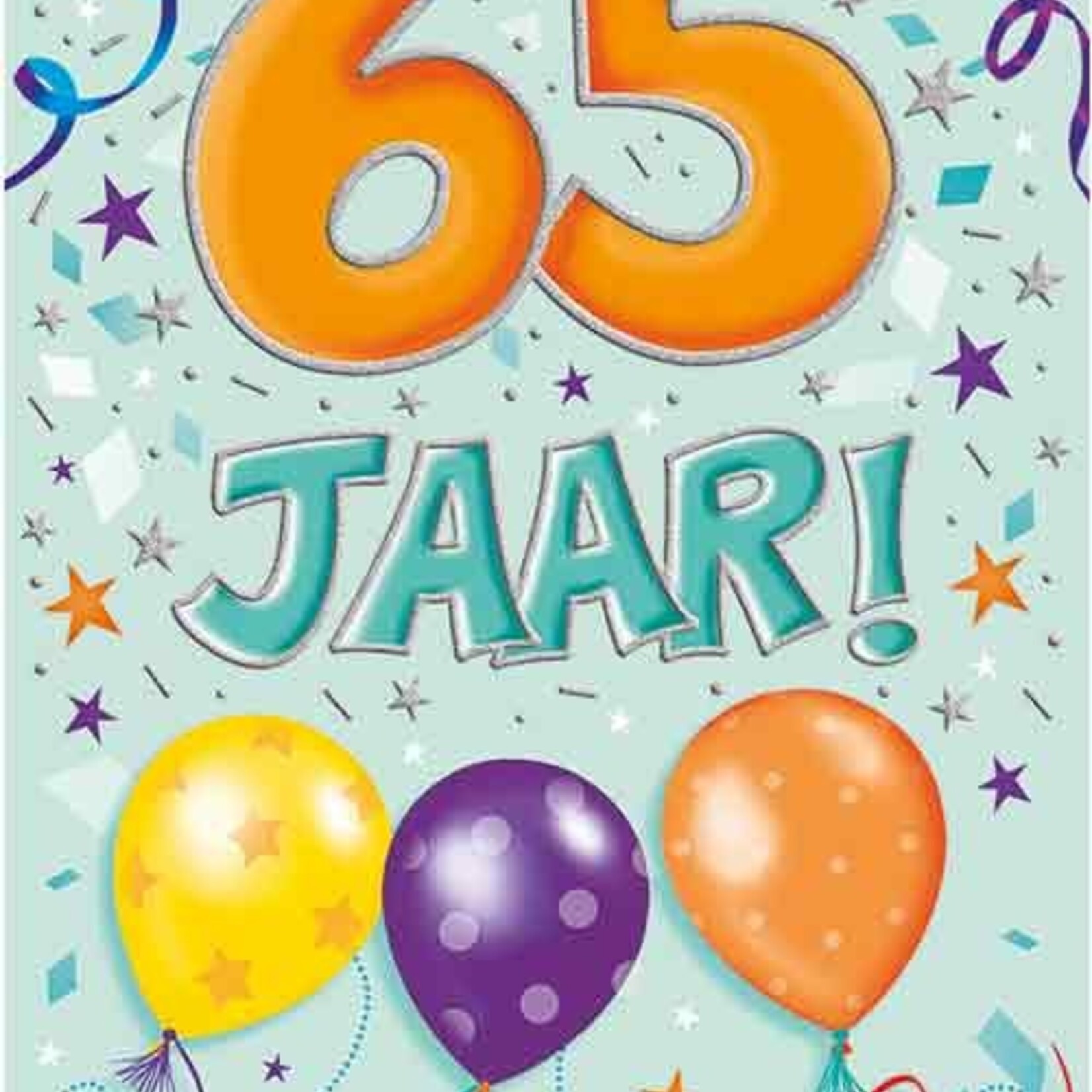 Party Planet Verjaardagskaart nr. 65