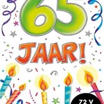 Party Planet Verjaardagskaart nr. 65