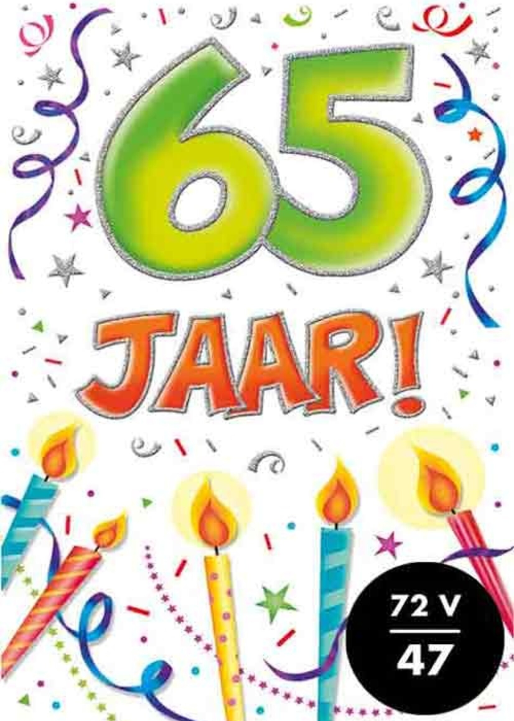 Party Planet Verjaardagskaart nr. 65