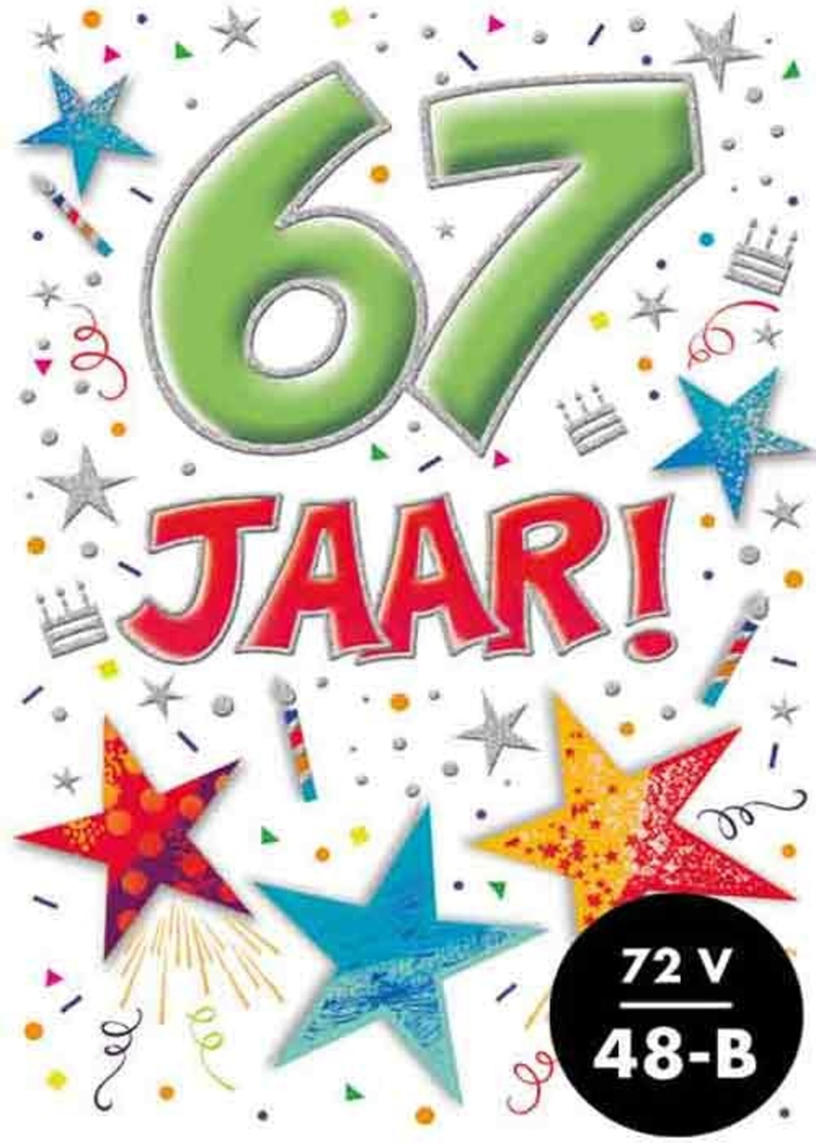 Party Planet Verjaardagskaart nr. 67