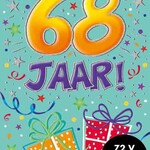 Party Planet Verjaardagskaart nr. 68