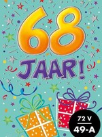 Party Planet Verjaardagskaart nr. 68