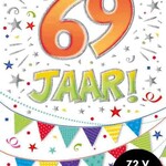 Party Planet Verjaardagskaart nr. 69