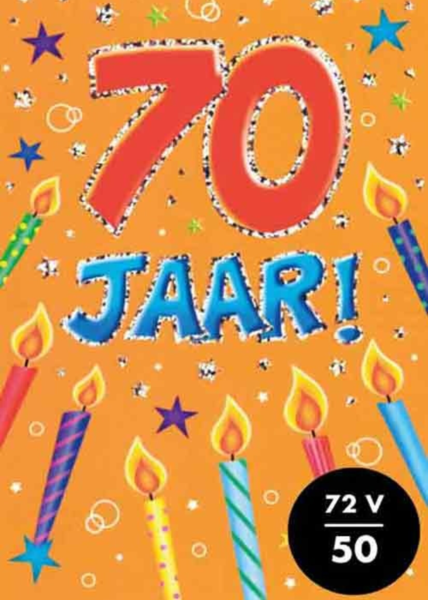 Party Planet Verjaardagskaart nr. 70