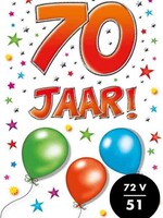 Party Planet Verjaardagskaart nr. 70