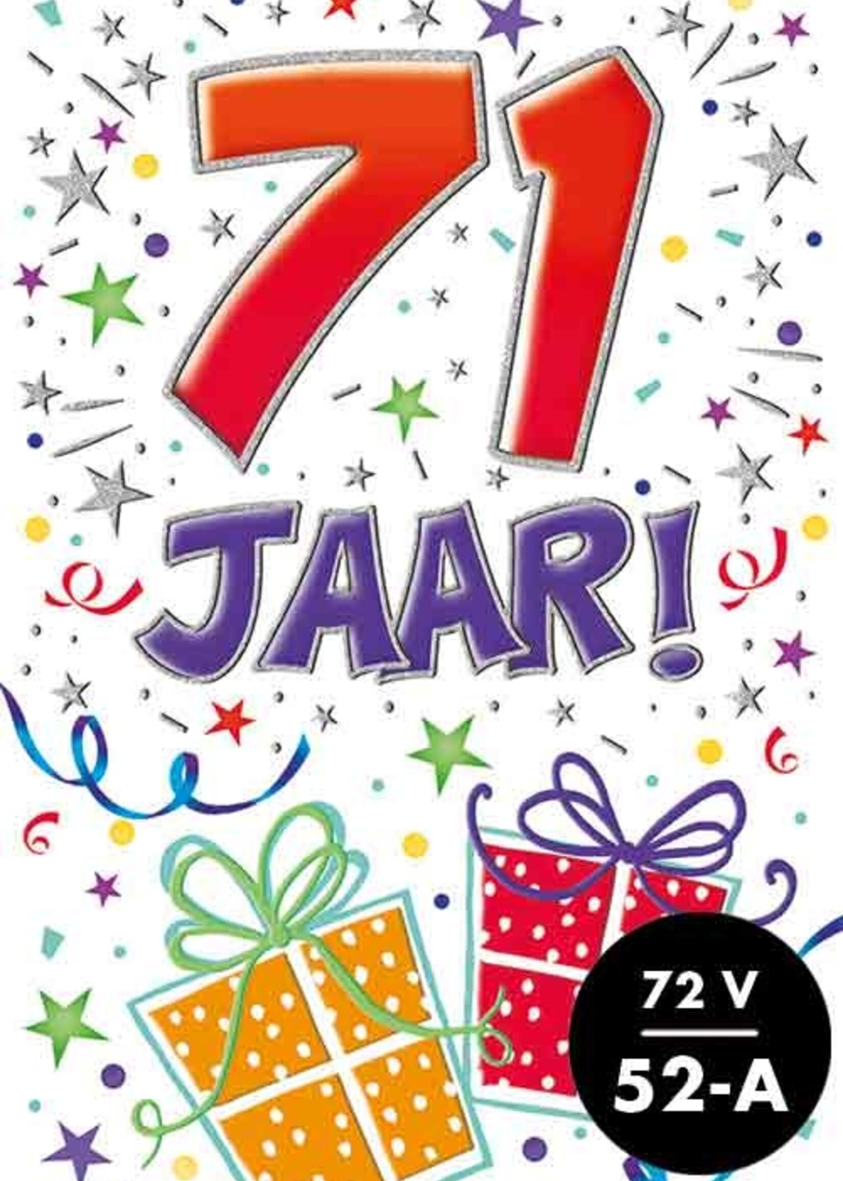 Party Planet Verjaardagskaart nr. 71