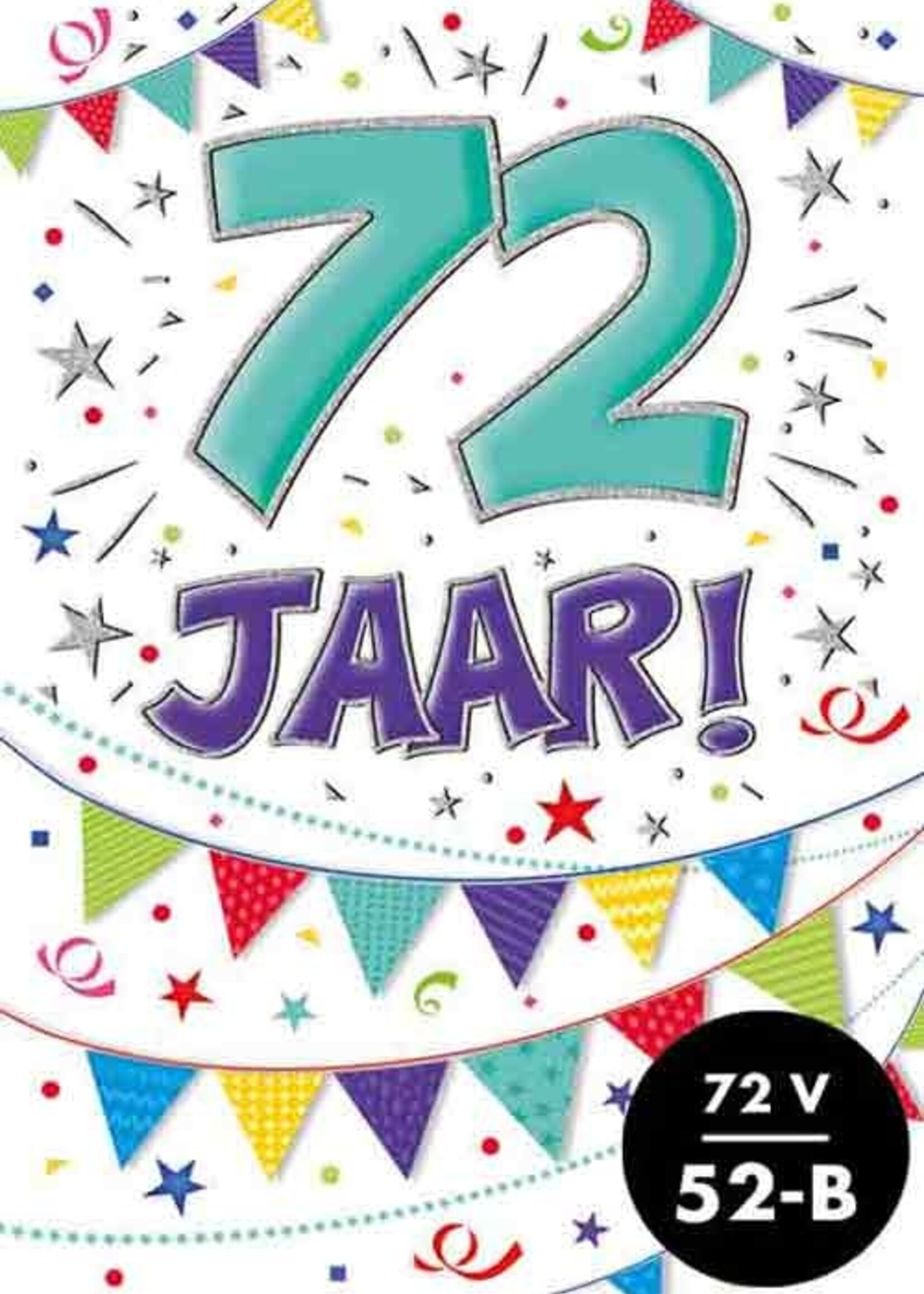 Party Planet Verjaardagskaart nr. 72