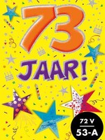 Party Planet Verjaardagskaart nr. 73