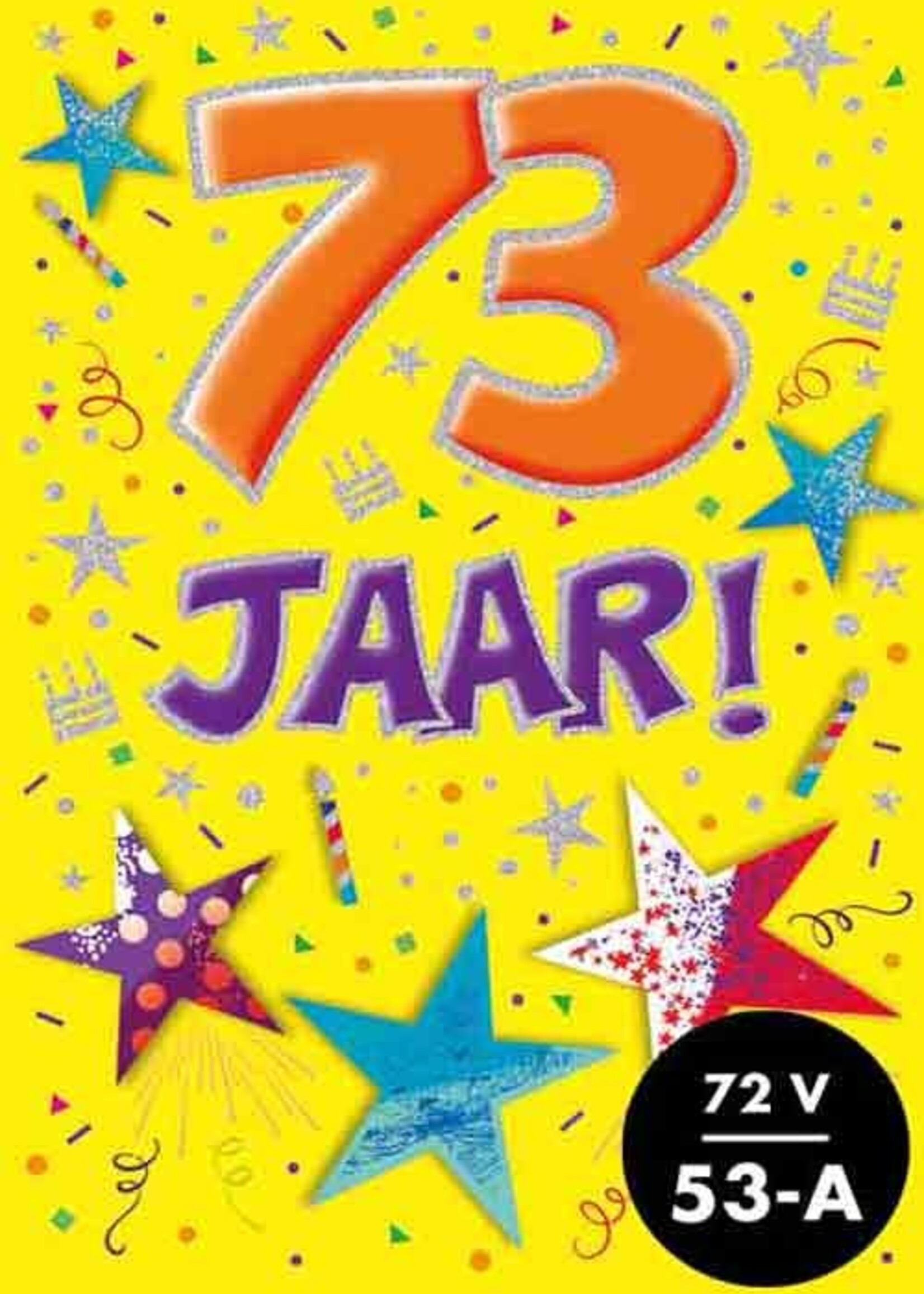 Party Planet Verjaardagskaart nr. 73