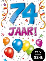 Party Planet Verjaardagskaart nr. 74