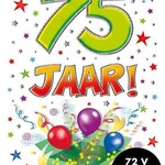 Party Planet Verjaardagskaart nr. 75