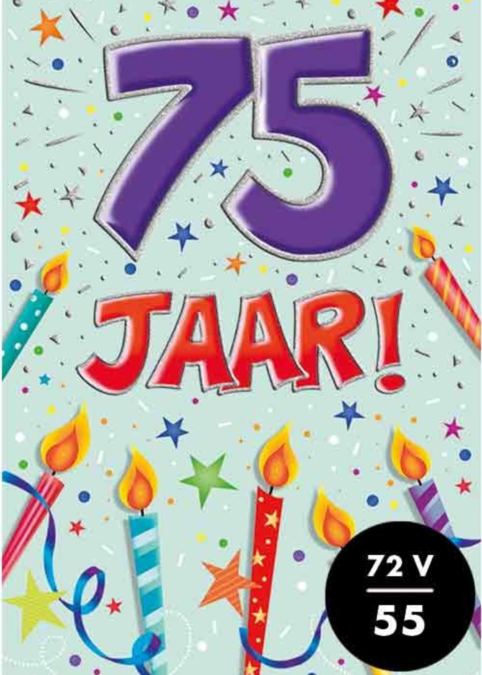 Party Planet Verjaardagskaart nr. 75