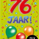 Party Planet Verjaardagskaart nr. 76